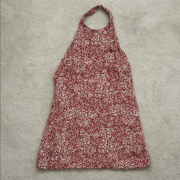 Reformation Avielle Backless Halter Dress - Picture 3 of 8